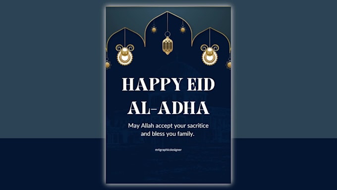 create islamic posters and flyers