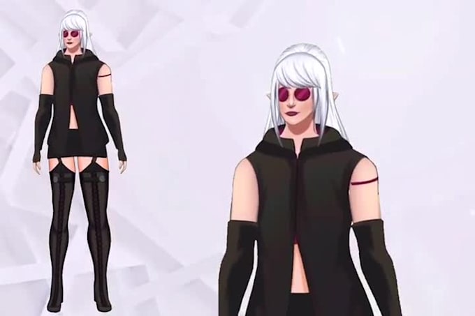 rig live 2d vtuber, live 2d rigging, vtuber model, vtuber commission