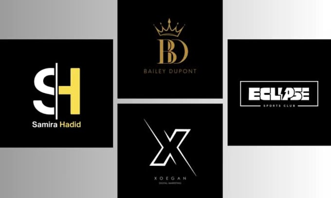 design a modern and attractive name logo