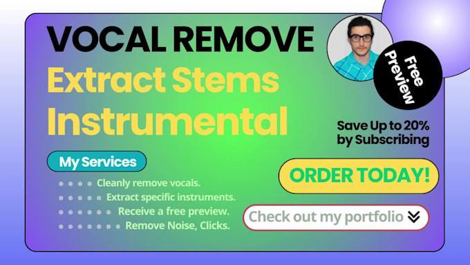 create ringtone, remove vocals, instrumental