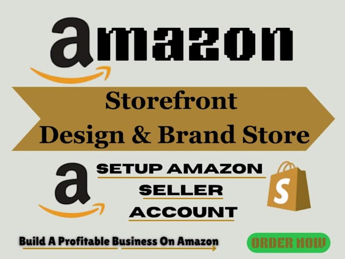 create amazon store, amazon storefront design, amazon brand store setup