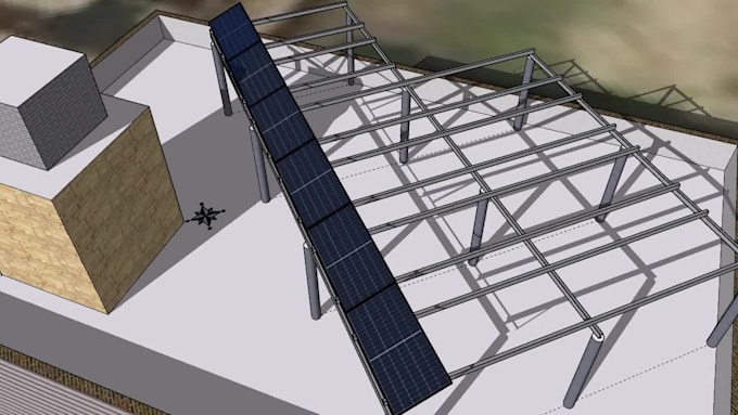 solar pv systems using sketchup, helioscope or pvsol