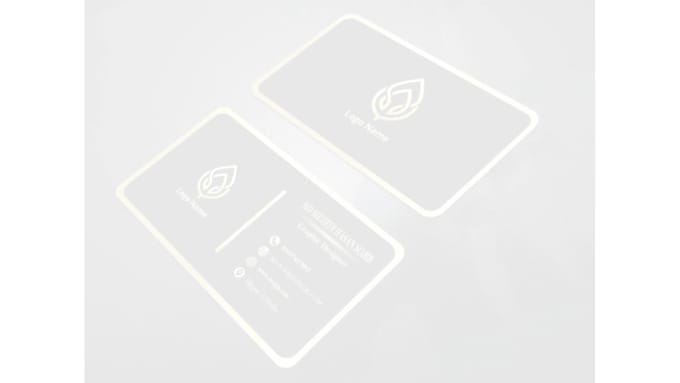 create outstanding and professional business card design