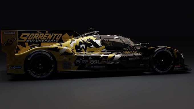 create professional custom iracing or lmu liveries