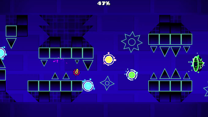 Create a professional geometry dash layout for you by Underpipse_ | Fiverr
