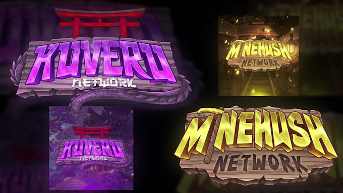 Do Your Minecraft Logo With Animation By Buffartworks Fiverr