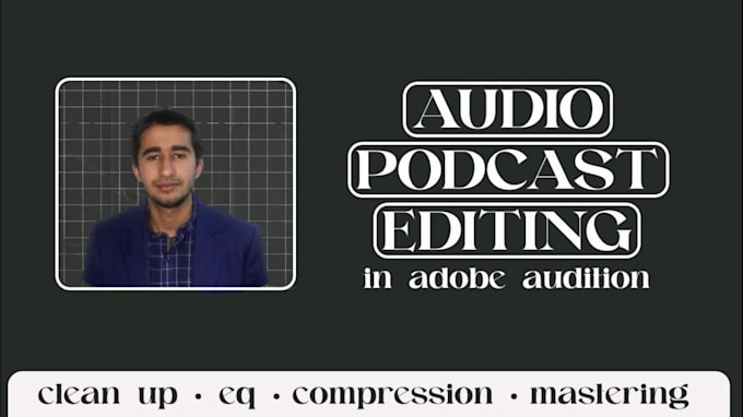 do audio podcast editing in adobe audition