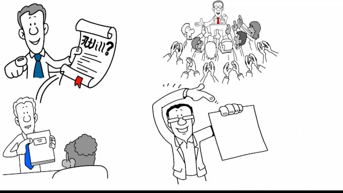 create whiteboard video animations with in 24hours