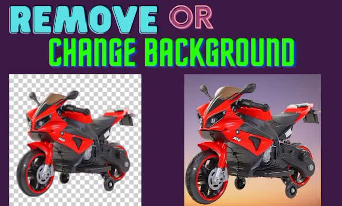 remove or change background and create a shadow