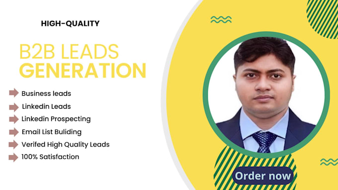 b2b lead generation any company email listing for any format