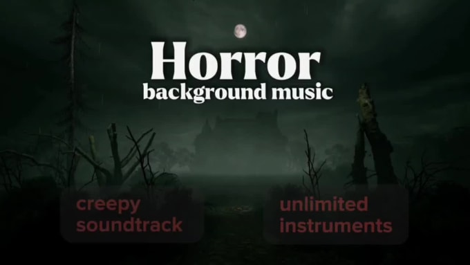 Create nightmarish horror music for your game or film by Koshey_nik | Fiverr