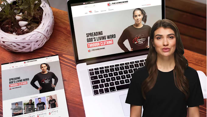 build a christian shopify dropshipping store or shopify website design