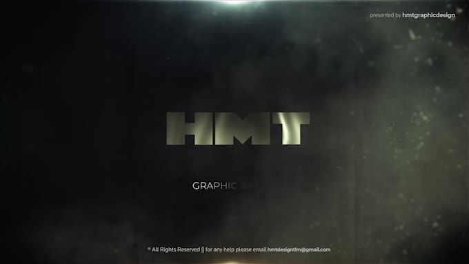 create the amazing logo intro for you