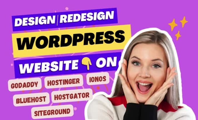 build wordpress website on hostinger website ionos hostgator godaddy bluehost