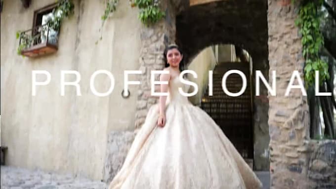edicion de video profesional