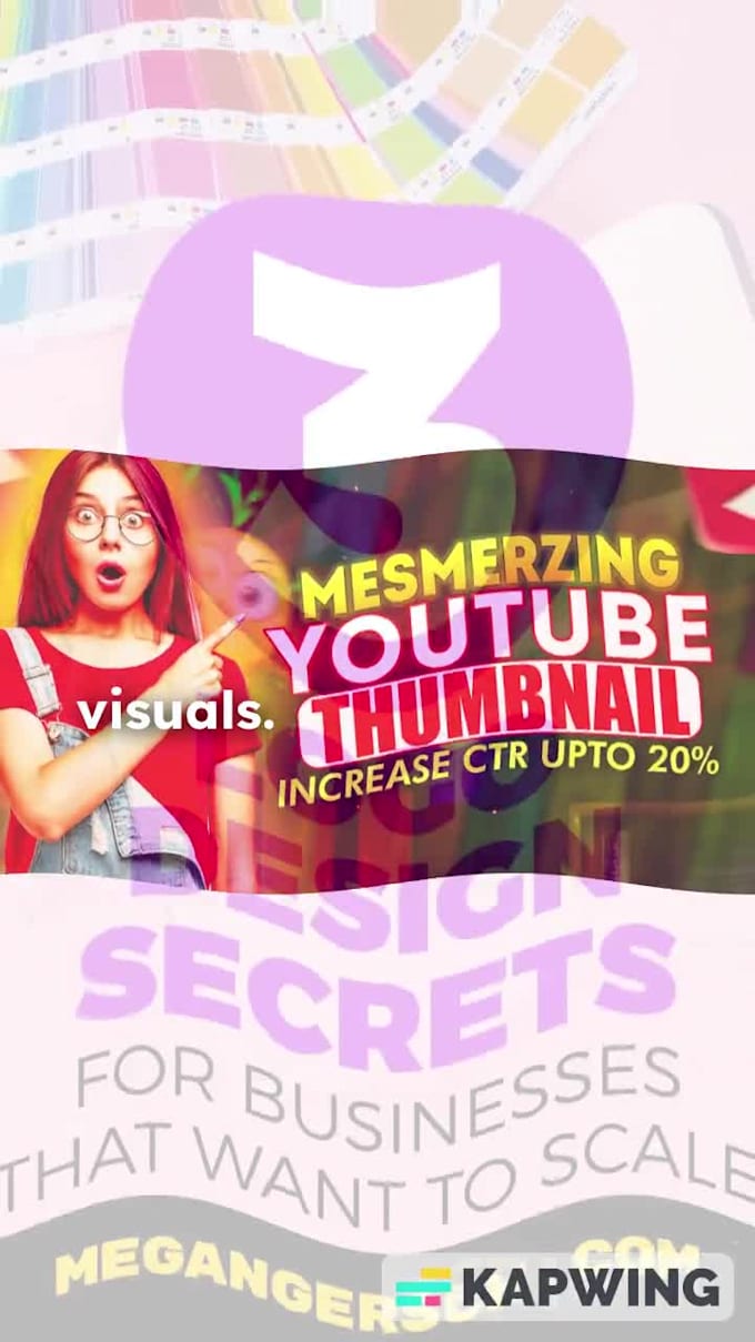 make scroll stopping thumbnails for more clicks