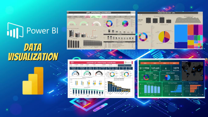 Design and build interactive power bi dashboards, dax,tableau by Rizwan ...