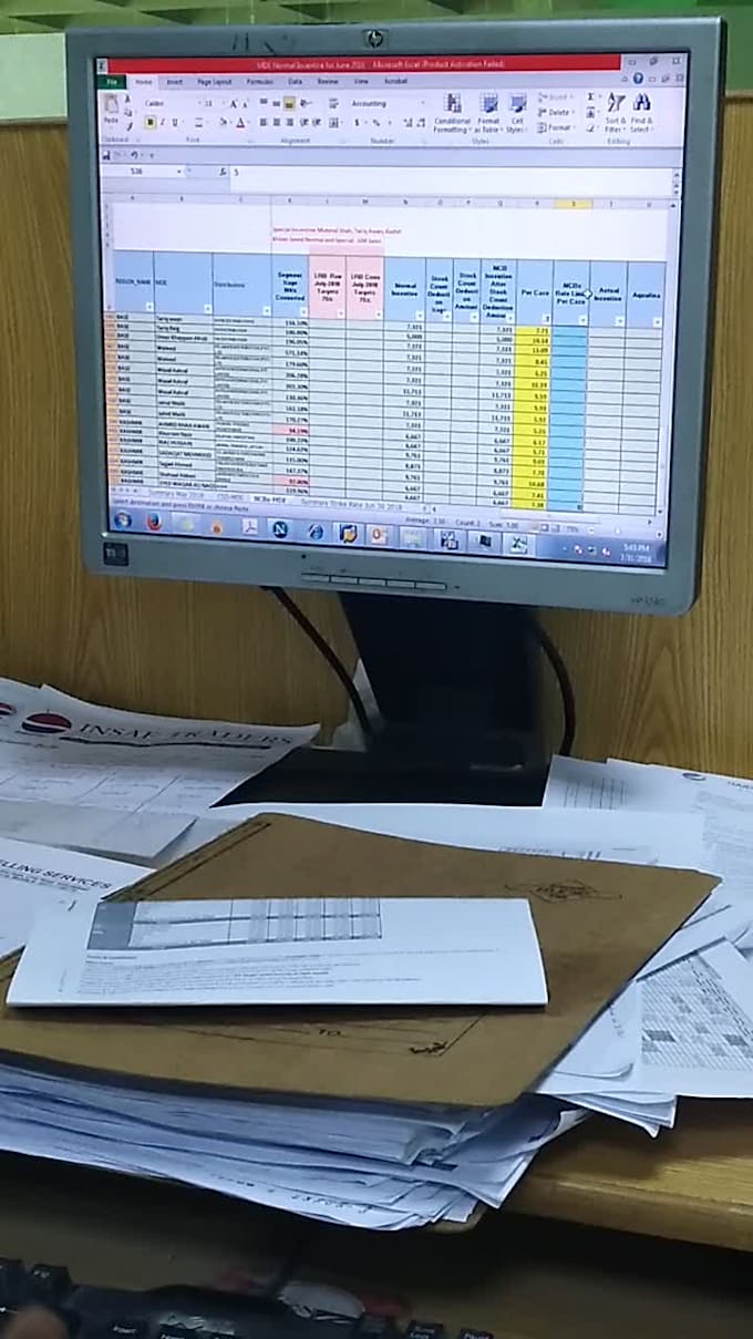do calculation with advance excel, power bi