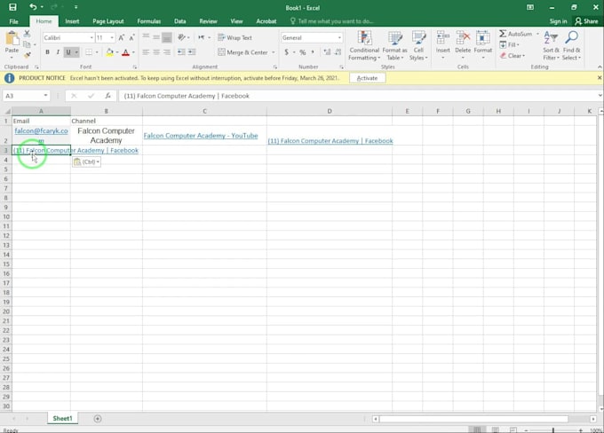 do email collection and captcha job