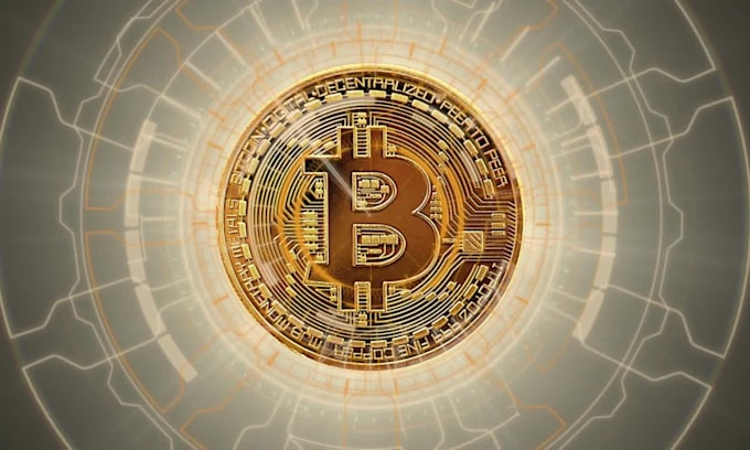 design bitcoin logo, silver coin, meme, crypto token