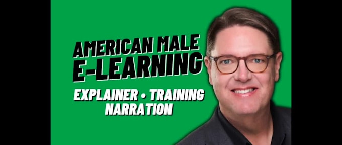 do an elearning voice over narration for educational video or tutorial