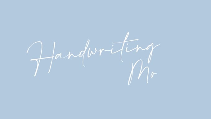 handwriting animation for your video