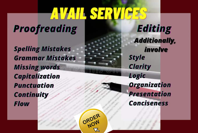 manually proofread, edit, and rewrite english content