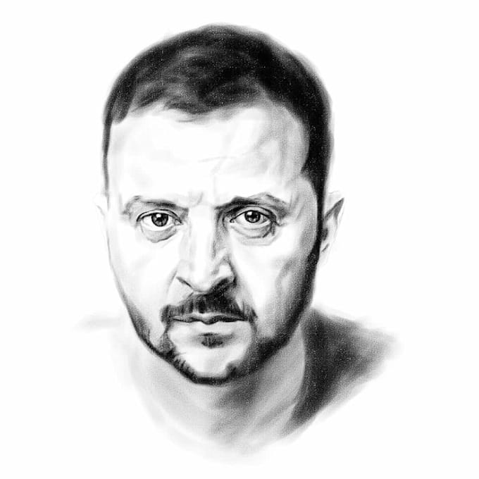 draw a graphic portrait