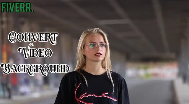 remove or change your video background or image bg