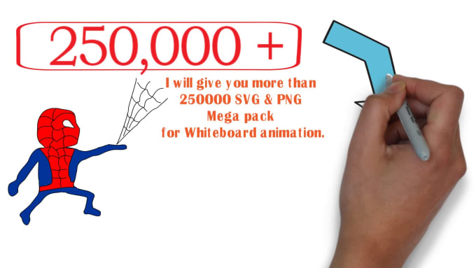 Give you 250k svg and png image for whiteboard animation by Kazibabuvi |  Fiverr
