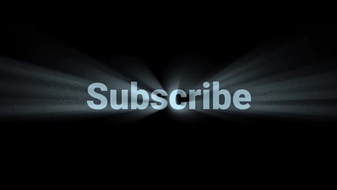 create a youtube ,podcast intro and outro videos