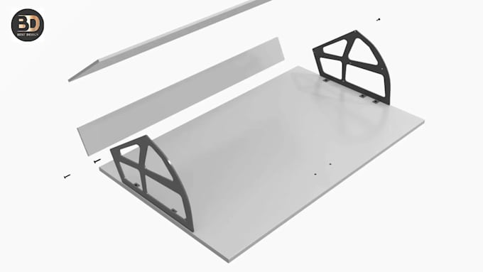 create professional furniture assembly instructions video 3d