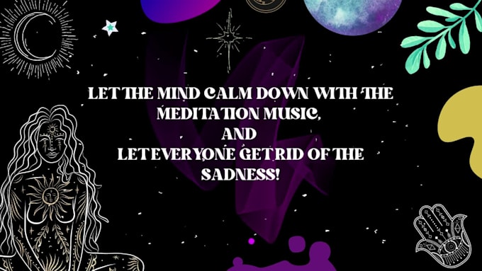 compose ambient or delicate meditation music relaxing music
