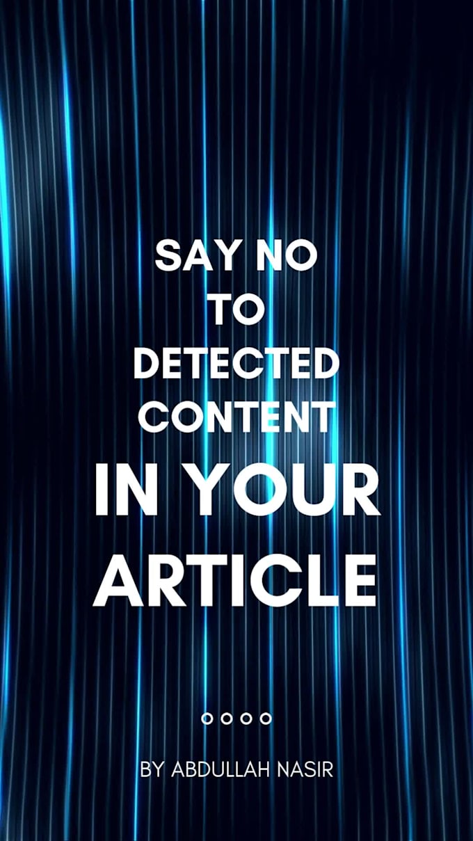 rewrite copyedit and proof read your ai content