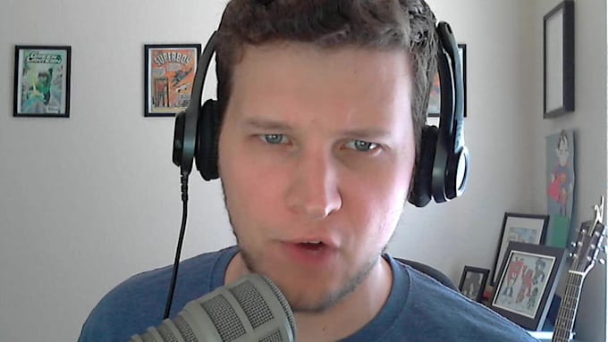 record a cartoon character impression