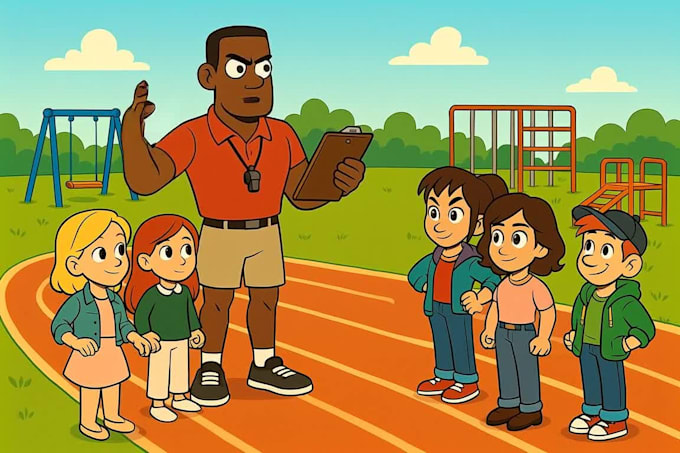 create custom 2d cartoon animation vedios