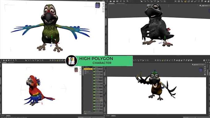 model any animal in 3d