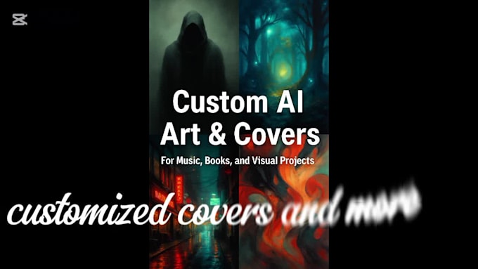 create ai generated cyberpunk,fantasy and sci fi art for your project