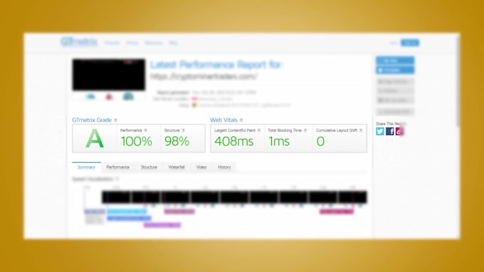 optimize wordpress speed, core web vitals, pagespeed, gtmetrix performance