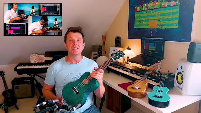 record a professional ukulele track for your song or project