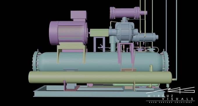 create realistic 3d product and industrial models