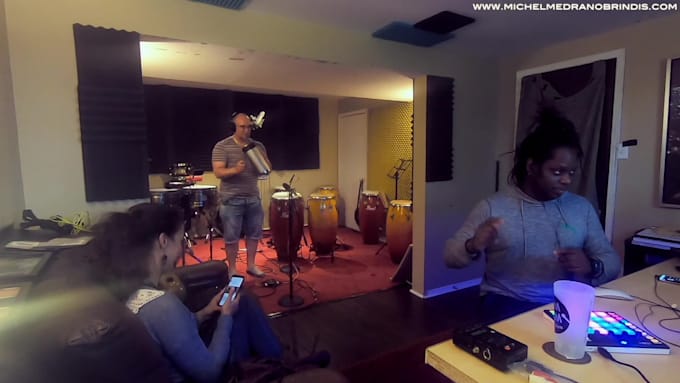 record the best percussion track for your song