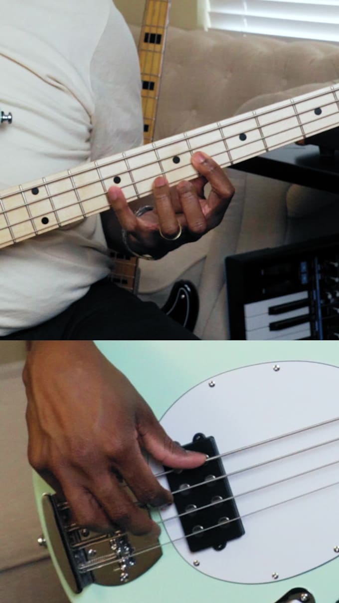 play bass guitar on your song