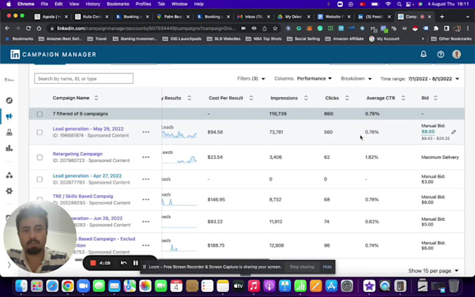 be your social media advertising manager