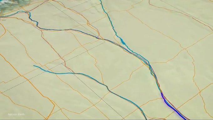 create professional map animation, 3d travel route, geography explainer video