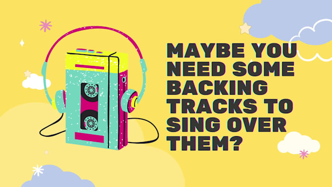 make a backing track or original music with great quality
