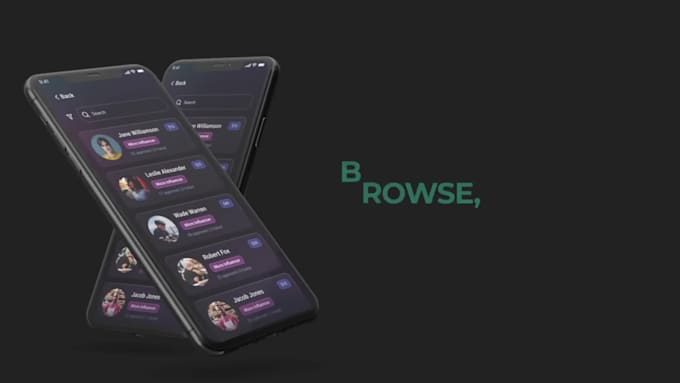 create eye catching modern app promo video for app and game