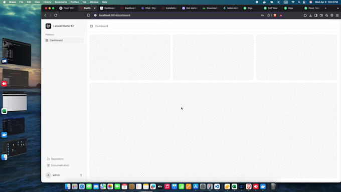 create full stack laravel applications with best practices