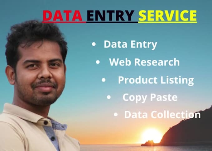 be your data entry expert
