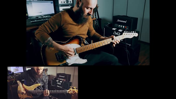 record amazing rock,pop,alternative electric guitar tracks
